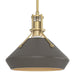 Hubbardton Forge - 184251-SKT-MULT-86-07 - One Light Mini Pendant - Henry - Modern Brass