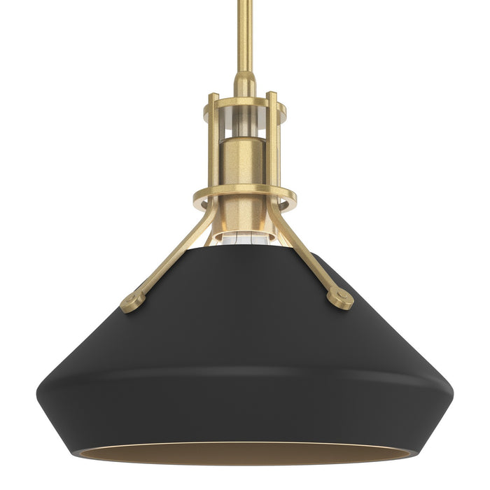 Hubbardton Forge - 184251-SKT-MULT-86-10 - One Light Mini Pendant - Henry - Modern Brass