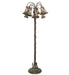 Meyda Tiffany - 262130 - 12 Light Floor Lamp - Stained Glass Pond Lily - Bronze