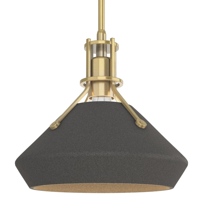 Hubbardton Forge - 184251-SKT-MULT-86-20 - One Light Mini Pendant - Henry - Modern Brass