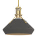 Hubbardton Forge - 184251-SKT-MULT-86-20 - One Light Mini Pendant - Henry - Modern Brass
