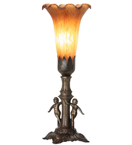 Amber One Light Mini Lamp