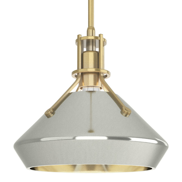 Hubbardton Forge - 184251-SKT-MULT-86-85 - One Light Mini Pendant - Henry - Modern Brass