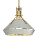 Hubbardton Forge - 184251-SKT-MULT-86-85 - One Light Mini Pendant - Henry - Modern Brass