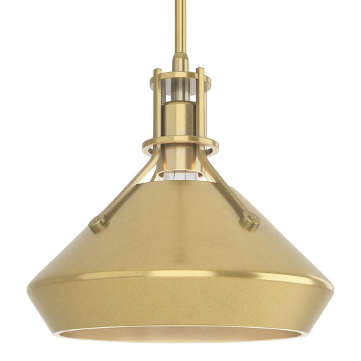 Henry One Light Mini Pendant Modern Brass