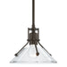 Hubbardton Forge - 184253-SKT-MULT-05-ZM0673 - One Light Mini Pendant - Henry - Bronze