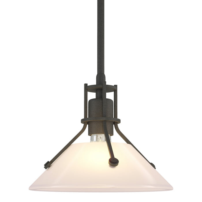 Hubbardton Forge - 184253-SKT-MULT-20-FD0673 - One Light Mini Pendant - Henry - Natural Iron