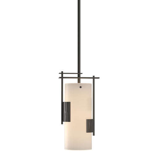 Fullered Impressions One Light Mini Pendant Dark Smoke