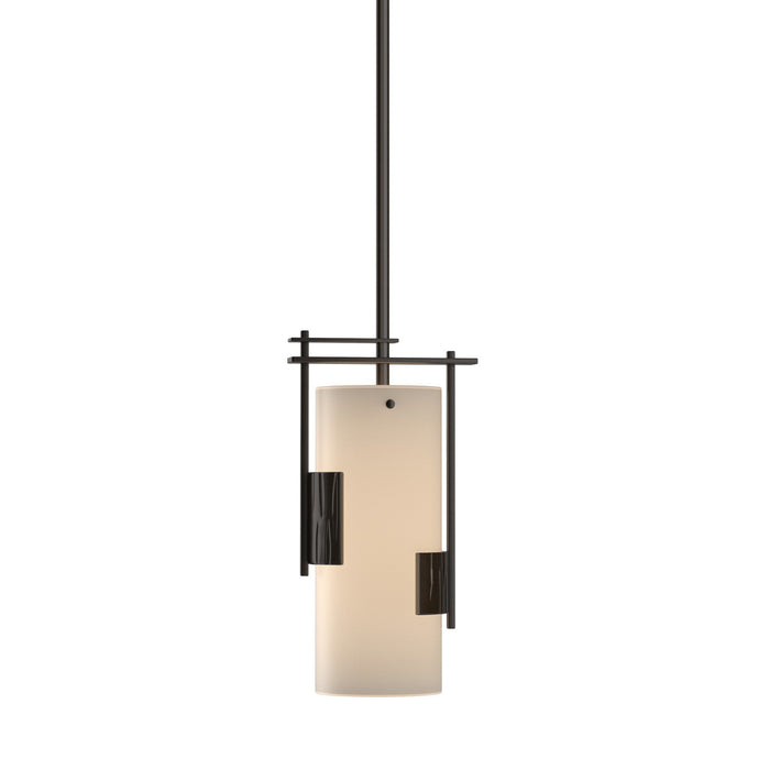 Hubbardton Forge - 185400-SKT-MULT-14-GG0075 - One Light Mini Pendant - Fullered Impressions - Oil Rubbed Bronze