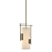Hubbardton Forge - 185400-SKT-MULT-84-GG0075 - One Light Mini Pendant - Fullered Impressions - Soft Gold
