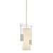 Hubbardton Forge - 185400-SKT-MULT-85-GG0075 - One Light Mini Pendant - Fullered Impressions - Sterling