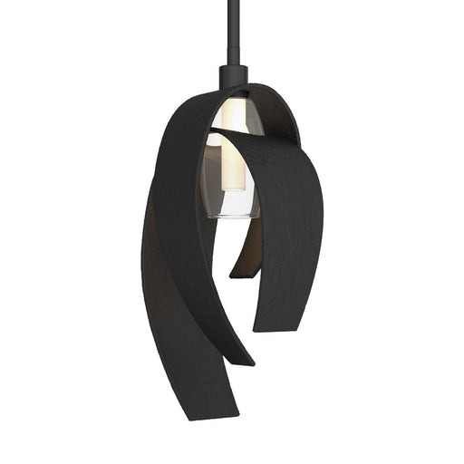 Corona One Light Mini Pendant Black