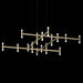 Sonneman - 1791.14 - LED Pendant - Systema Staccato - Brass Finish