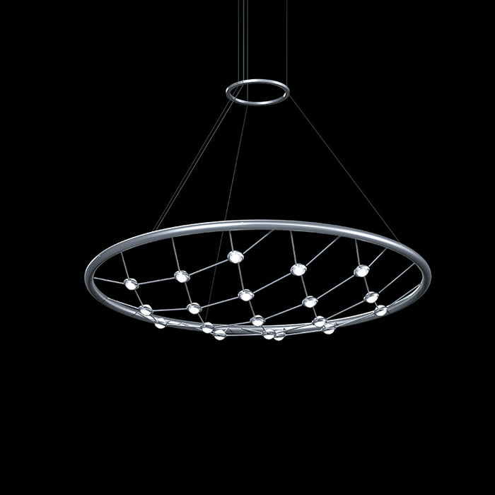 Sonneman - 1897.16C - LED Pendant - Constellation - Bright Satin Aluminum