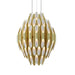 Sonneman - 2048.38 - LED Pendant - Chimes - Satin Brass