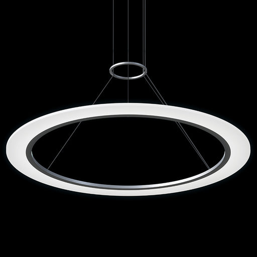 Sonneman - 2073.16 - LED Pendant - Arctic Rings - Bright Satin Aluminum