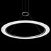 Sonneman - 2073.16 - LED Pendant - Arctic Rings - Bright Satin Aluminum