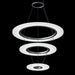 Sonneman - 2075.16 - LED Pendant - Arctic Rings - Bright Satin Aluminum