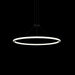 Sonneman - 2233.25 - LED Pendant - Luna - Satin Black