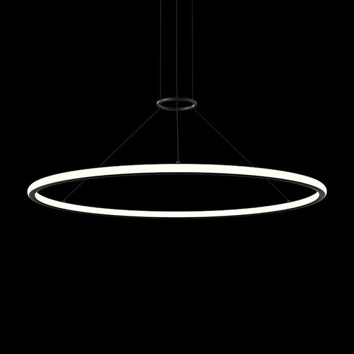 Sonneman - 2234.25 - LED Pendant - Luna - Satin Black