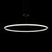 Sonneman - 2234.25 - LED Pendant - Luna - Satin Black