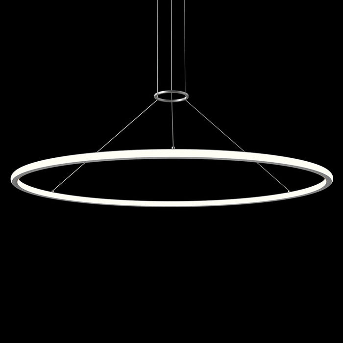 Sonneman - 2235.16 - LED Pendant - Luna - Bright Satin Aluminum