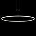 Sonneman - 2235.25 - LED Pendant - Luna - Satin Black