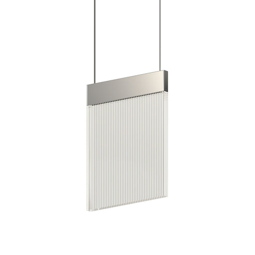 Sonneman - 3090.01 - LED Pendant - V Panels - Polished Chrome