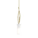Hubbardton Forge - 186670-SKT-MULT-86-GG0336 - One Light Mini Pendant - Brindille - Modern Brass