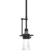 Hubbardton Forge - 187100-SKT-MULT-10-ZM0343 - One Light Mini Pendant - Erlenmeyer - Black