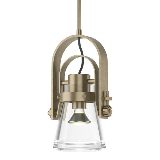 Erlenmeyer One Light Mini Pendant Soft Gold