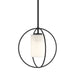 Hubbardton Forge - 187440-SKT-MULT-10-GG0160 - One Light Mini Pendant - Interlude - Black