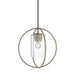 Hubbardton Forge - 187440-SKT-MULT-84-II0160 - One Light Mini Pendant - Interlude - Soft Gold