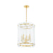Corbett Lighting - 375-20-VPB - Eight Light Lantern - Rio - Vintage Polished Brass