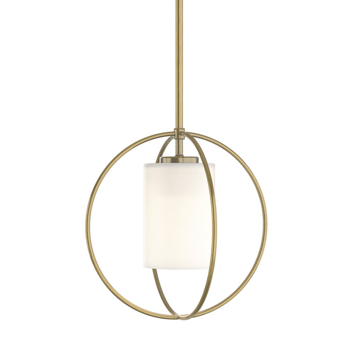Hubbardton Forge - 187440-SKT-MULT-86-GG0160 - One Light Mini Pendant - Interlude - Modern Brass