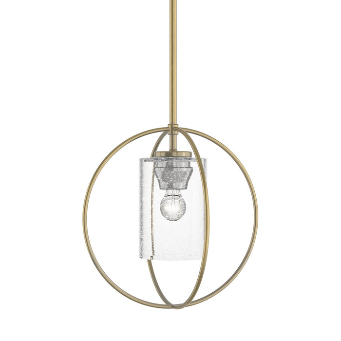 Hubbardton Forge - 187440-SKT-MULT-86-II0160 - One Light Mini Pendant - Interlude - Modern Brass