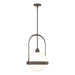 Hubbardton Forge - 187460-SKT-MULT-05-GG0605 - One Light Mini Pendant - Atlas - Bronze