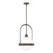Hubbardton Forge - 187460-SKT-MULT-05-WF0605 - One Light Mini Pendant - Atlas - Bronze