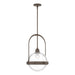 Hubbardton Forge - 187460-SKT-MULT-05-ZM0605 - One Light Mini Pendant - Atlas - Bronze