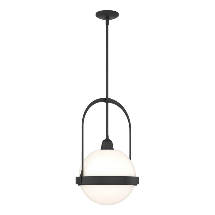 Hubbardton Forge - 187460-SKT-MULT-10-GG0605 - One Light Mini Pendant - Atlas - Black