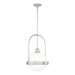 Hubbardton Forge - 187460-SKT-MULT-82-WF0605 - One Light Mini Pendant - Atlas - Vintage Platinum