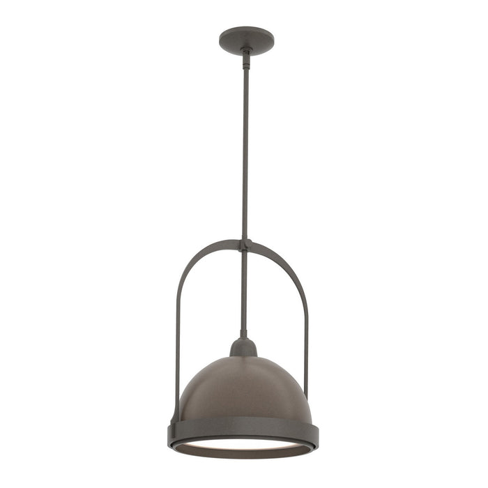 Hubbardton Forge - 187462-SKT-MULT-07-05 - One Light Mini Pendant - Atlas - Dark Smoke