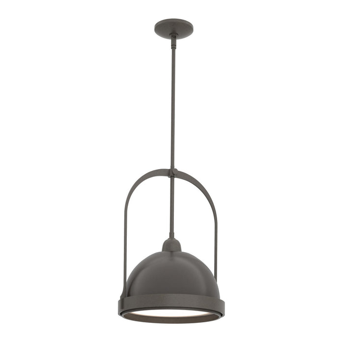 Hubbardton Forge - 187462-SKT-MULT-07-14 - One Light Mini Pendant - Atlas - Dark Smoke