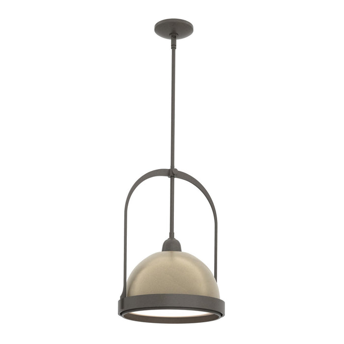 Hubbardton Forge - 187462-SKT-MULT-07-84 - One Light Mini Pendant - Atlas - Dark Smoke
