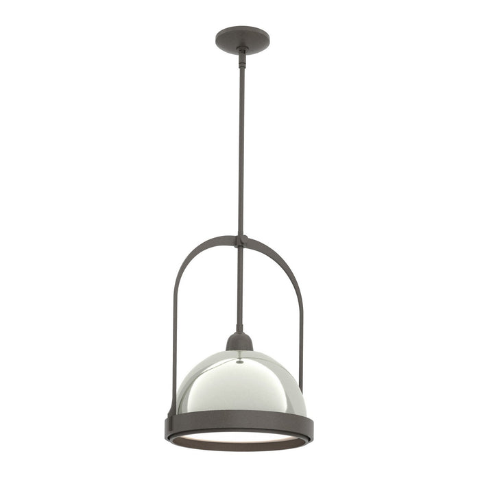 Hubbardton Forge - 187462-SKT-MULT-07-85 - One Light Mini Pendant - Atlas - Dark Smoke