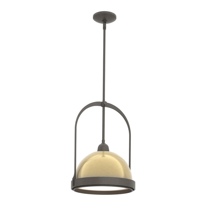 Hubbardton Forge - 187462-SKT-MULT-07-86 - One Light Mini Pendant - Atlas - Dark Smoke