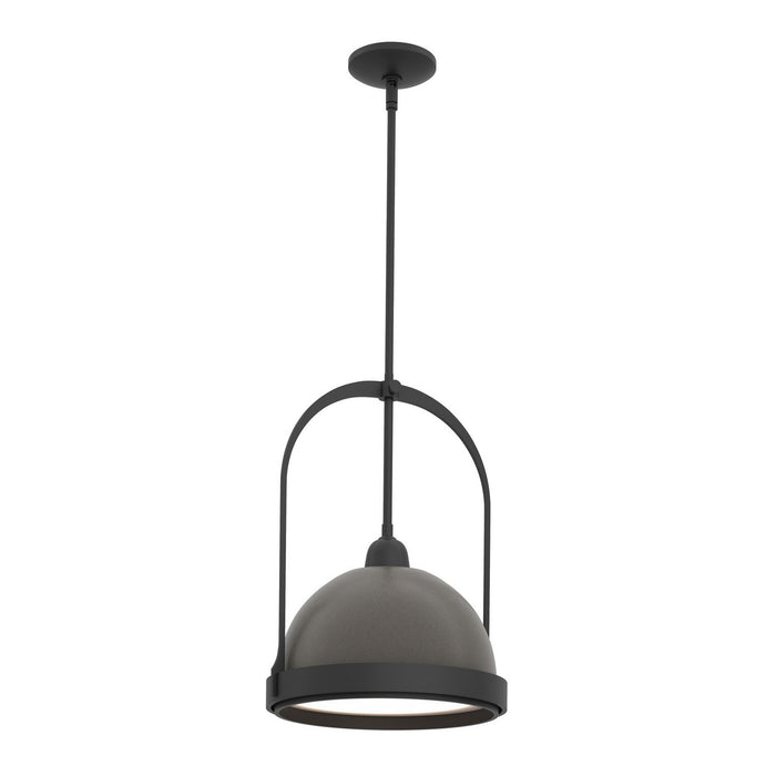 Hubbardton Forge - 187462-SKT-MULT-10-07 - One Light Mini Pendant - Atlas - Black
