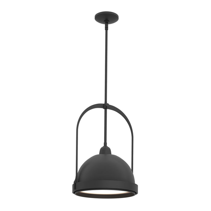 Hubbardton Forge - 187462-SKT-MULT-10-10 - One Light Mini Pendant - Atlas - Black
