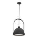 Hubbardton Forge - 187462-SKT-MULT-10-10 - One Light Mini Pendant - Atlas - Black