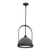 Hubbardton Forge - 187462-SKT-MULT-10-20 - One Light Mini Pendant - Atlas - Black